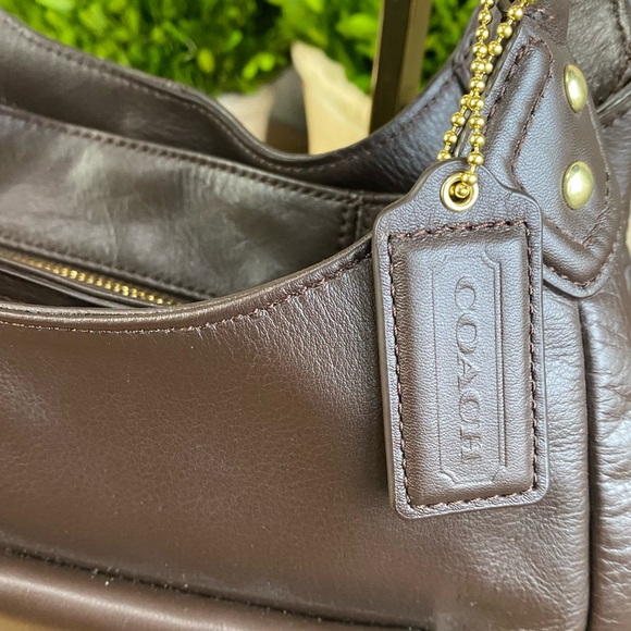 Coach NWT Campbell Mahagony Brown Hobo Shoulder Bag - Picture 3 of 16